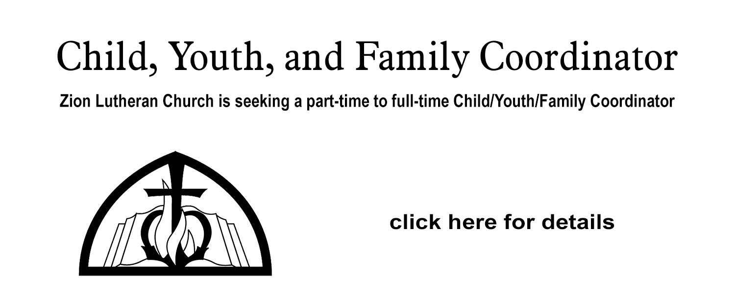 ZLC Youth Coordinator Job Posting