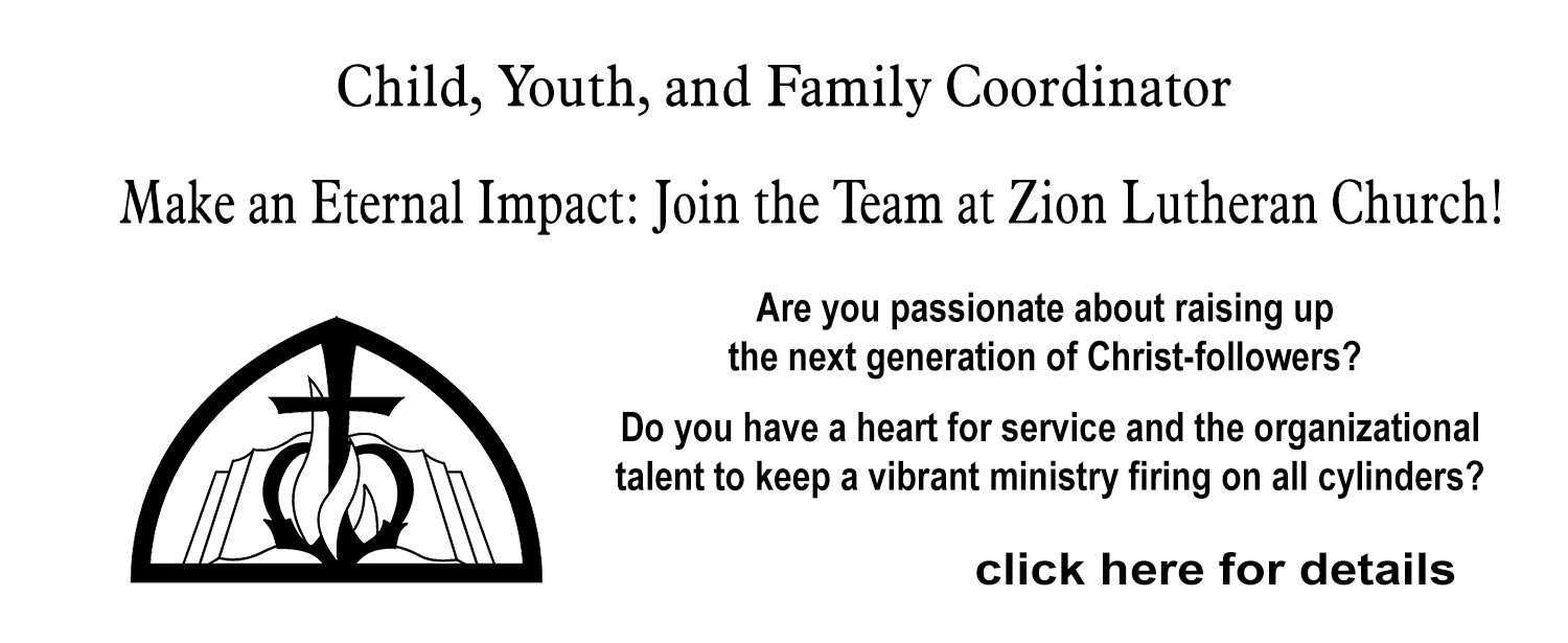ZLC Youth Coordinator Job Posting